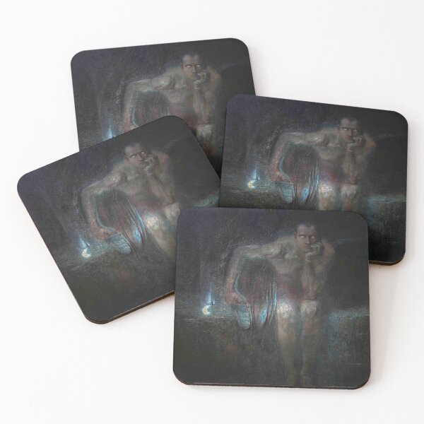 Item preview, 'Lucifer' by Franz von Stuck designed and sold by Melty Shirts.