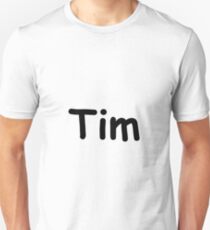 Font Name Tim Unisex T-Shirt