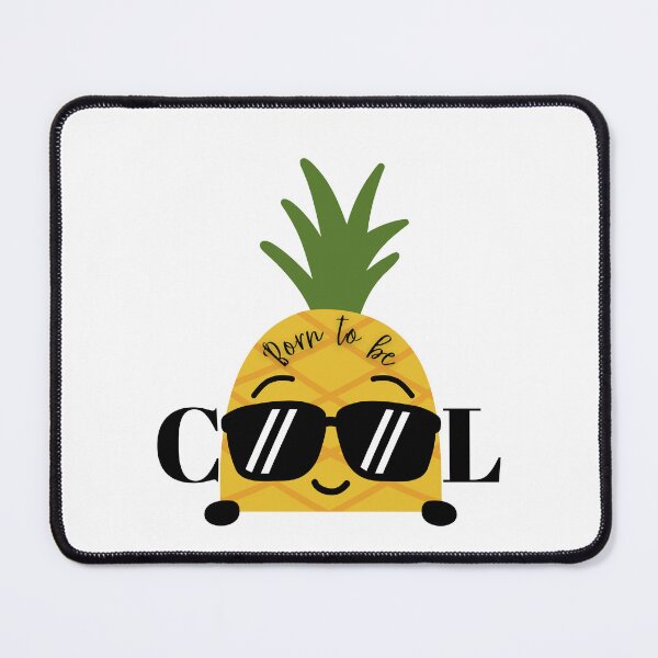 Item preview, Born to Be Cool|Pineapple with Sunglasses designed and sold by Vistosa Designs.
