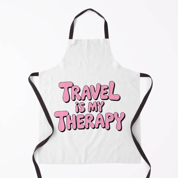 Artikelvorschau, Reisen ist meine Therapie! Pink Girly entworfen und verkauft von PMCreative.