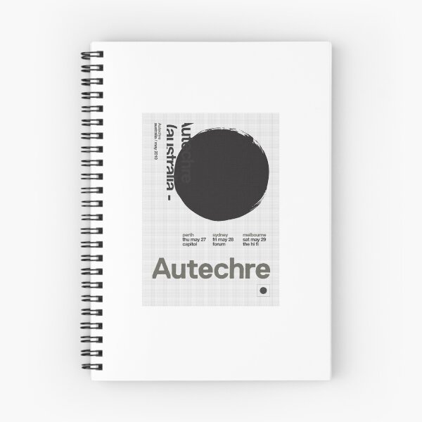 Item preview, Autechre Graph Paper   designed and sold by abc22shirts.
