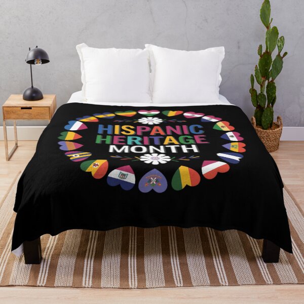 Item preview, Hispanic Heritage Month – Flags of Unity designed and sold by Gravly.