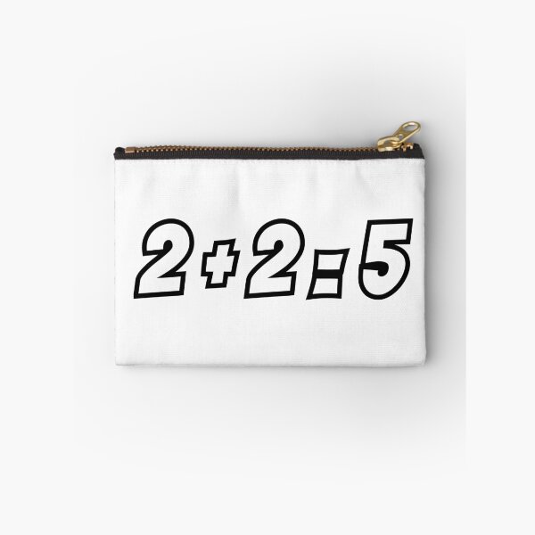Artikelvorschau, 2+2=5 Meme-Gleichung – Ironisches Mathe-Witz-Design entworfen und verkauft von InOrazio.
