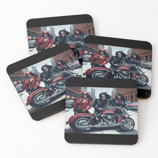 Item preview,  Rock Band And Riders Group At The City To Play Rock designed and sold by AepyVelvet.