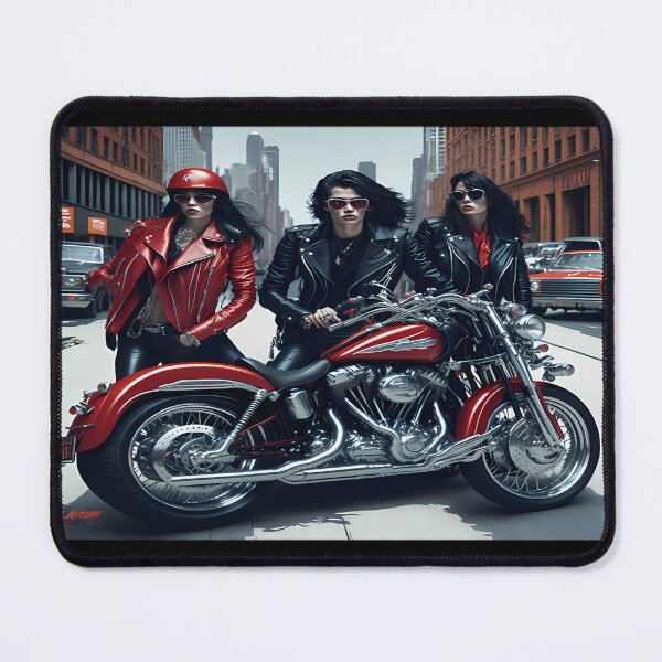 Item preview,  Rock Band And Riders Group At The City To Play Rock designed and sold by AepyVelvet.