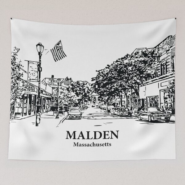Item preview, Malden - Massachusetts designed and sold by Lakeric Cityscapes.