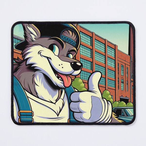 Item preview, The Cool Wolf designed and sold by RobBonelliArts.