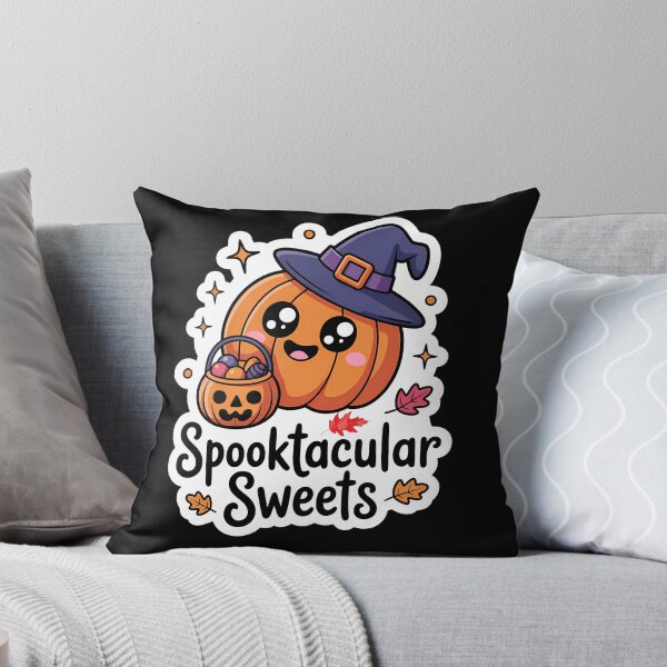 Item preview, Spooktacular Sweets – Kawaii Pumpkin Candy Halloween Treats Design designed and sold by Taans-Creation.