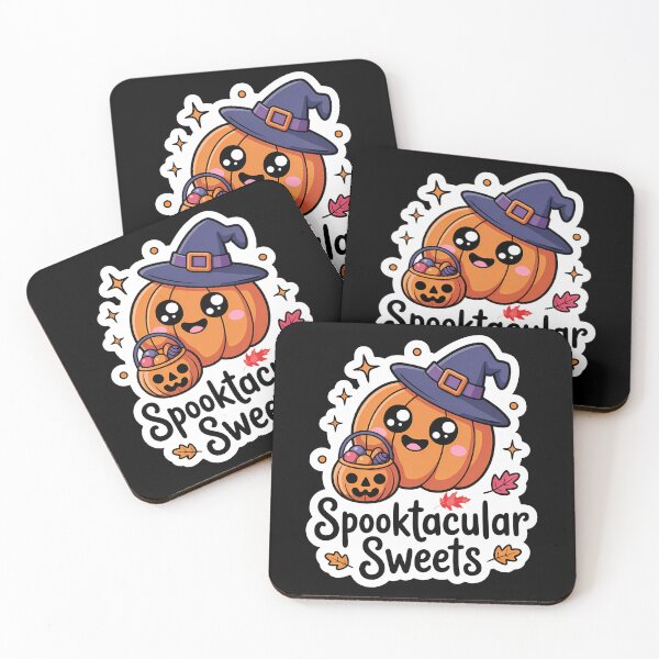 Item preview, Spooktacular Sweets – Kawaii Pumpkin Candy Halloween Treats Design designed and sold by Taans-Creation.