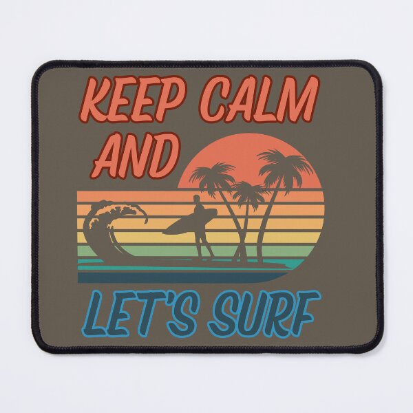 Item preview, keep calm lets surf designed and sold by 95kinimoD.