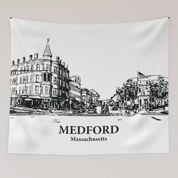 Item preview, Medford - Massachusetts designed and sold by Lakeric Cityscapes.