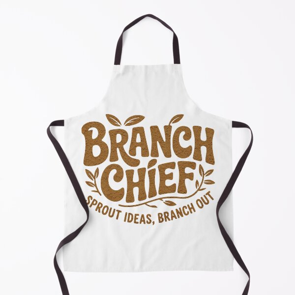 Item preview, Branch Chief – Sprout Ideas, Branch Out | Plant Lover Nature Typography Design designed and sold by splendidPOD.