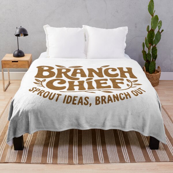 Item preview, Branch Chief – Sprout Ideas, Branch Out | Plant Lover Nature Typography Design designed and sold by splendidPOD.