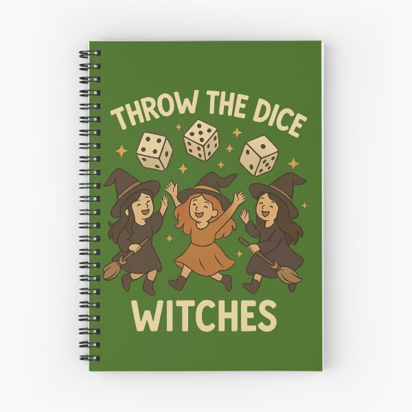 Item preview, Throw The Dice Witches designed and sold by WePlay2gether.