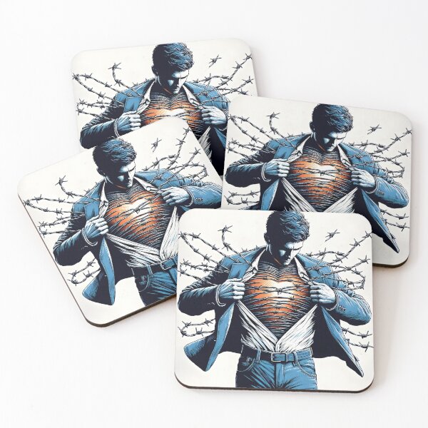 Item preview, The Heart Under the Armour, Ai Generated Art    designed and sold by ACC .