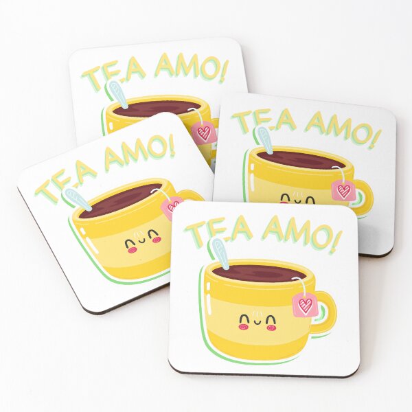 Item preview, Tea Amo – Cute Italian Pun Illustration designed and sold by Ink on Thread.