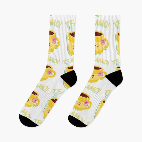 Item preview, Tea Amo – Cute Italian Pun Illustration designed and sold by Ink on Thread.