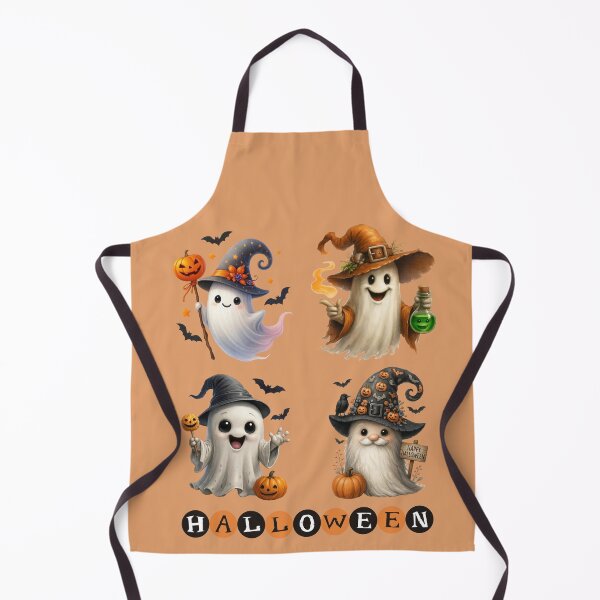 Item preview, A group of funny Halloween ghosts designed and sold by DżodżoJoy.