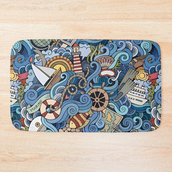 Item preview, Perfect Storm Nautical – Ocean Waves & Maritime Art on T-Shirts, Hoodies, Stickers, Wall Art & Mugs designed and sold by Imaginarium Depot - ImaginariumDepot.us.