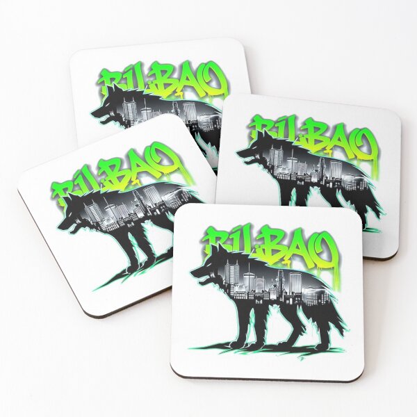 Item preview, Bilbao Wolf Sticker – Premium Reloaded Gift Edition designed and sold by Imaginarium of Chaos falcon88 .