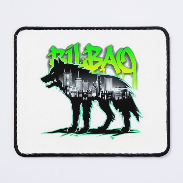 Item preview, Bilbao Wolf Sticker – Premium Reloaded Gift Edition designed and sold by Imaginarium of Chaos falcon88 .