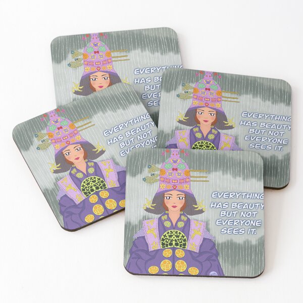Item preview, Everything Has Beauty – Queen Quote Illustration designed and sold by Yoma-iknow.
