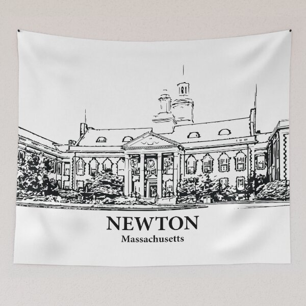 Item preview, Newton - Massachusetts designed and sold by Lakeric Cityscapes.
