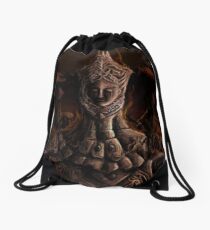 Burnt Drawstring Bag