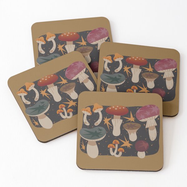 Item preview, Shroomies!! - Mushroom Illustration designed and sold by PuffinBerry.