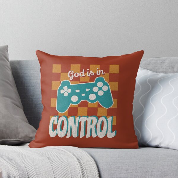 Item preview, God is in Control - Christian Vintage Quote Design designed and sold by kaartistore.