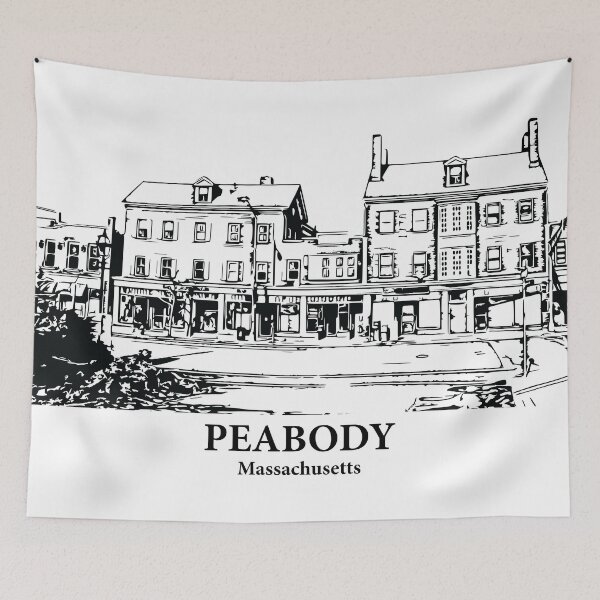 Item preview, Peabody - Massachusetts designed and sold by Lakeric Cityscapes.