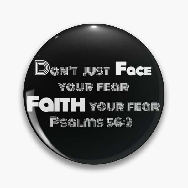Item preview, Don't Just Face your Fear, FAITH your Fear designed and sold by UnlockKnowledge.