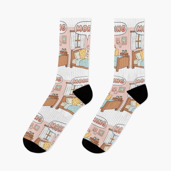 Item preview, Sleepy Cat Morning Vibes designed and sold by miumiudesigns08.