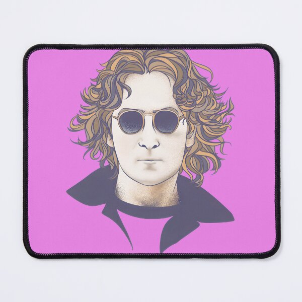 Item preview, Lennon Portrait with Round Glasses | PERFECT GIFT FOR YOU AND FRIENDS designed and sold by ThomasSurette.