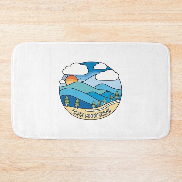 Item preview, Blue Mountains Adventure | Nature, Hiking & Travel Inspired Design designed and sold by KiValuate.