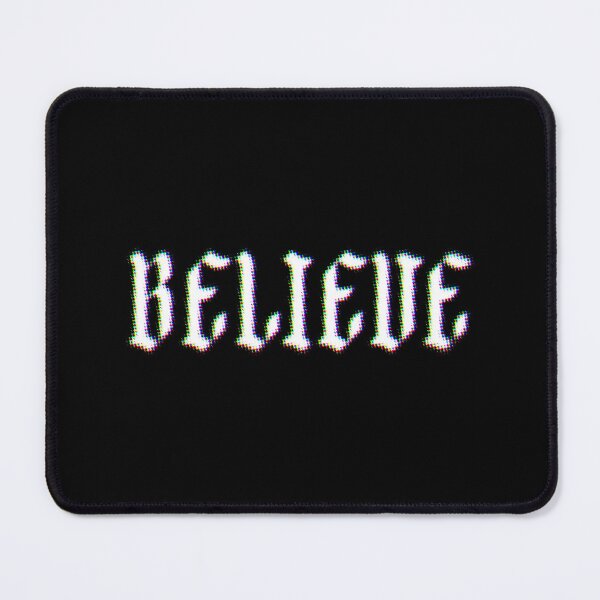 Item preview, Believe Typography Design | Blackletter with Color Halftone & 3D Anaglyph designed and sold by pinimgart.