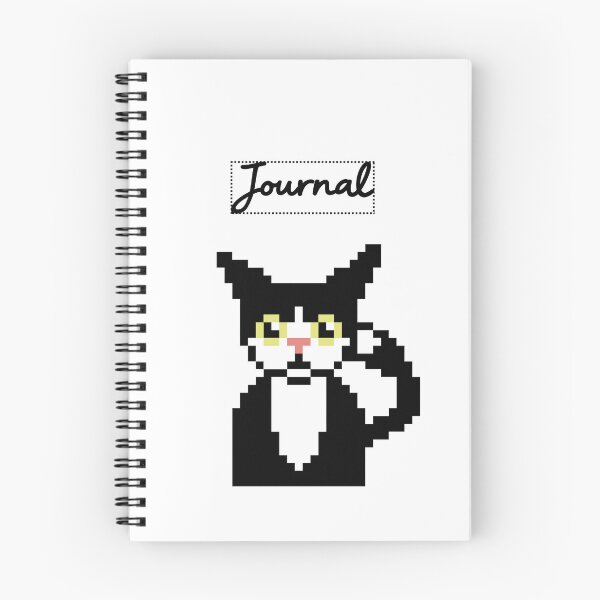 Artikelvorschau, Pixel Retro Smoking Katze entworfen und verkauft von wiora.