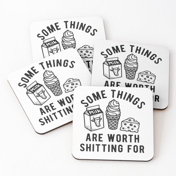 Item preview, Funny Dairy Food Quote, Milk Cheese Ice Cream, Humorous designed and sold by OnaraDesign.