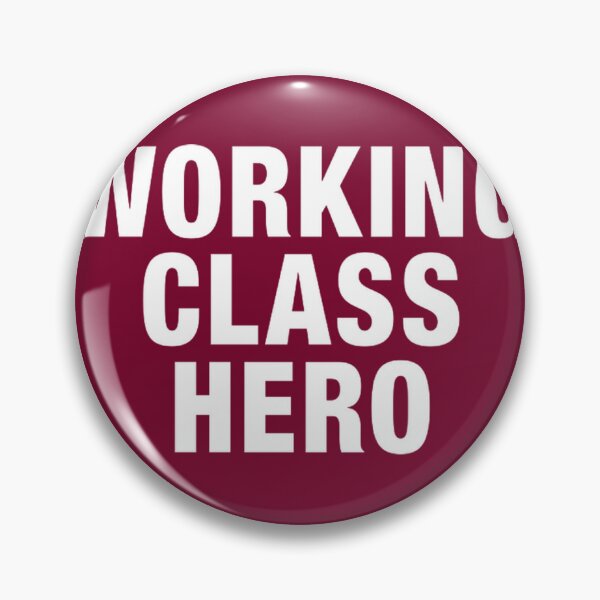 Item preview, Working Class Hero Bold Text Design | PERFECT GIFT FOR YOU AND FRIENDS designed and sold by ThomasSurette.