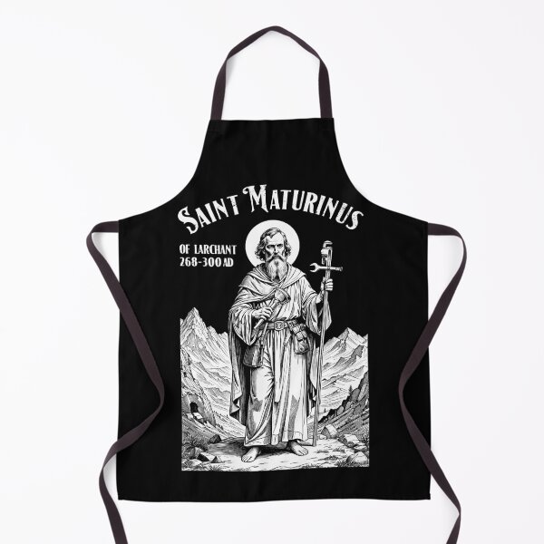 Item preview, Plumber Plumbing Patron Saint Maturinus Vintage Pipe Wrench designed and sold by GrandeDuc.