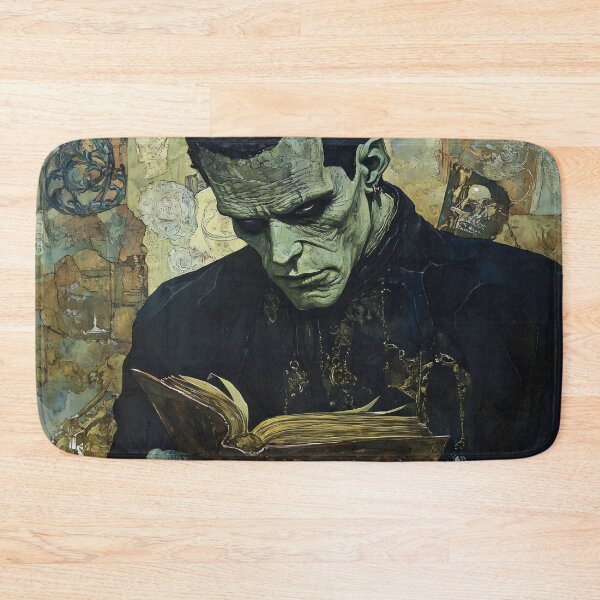 Item preview, Frankenstein reading designed and sold by ClubVacay.