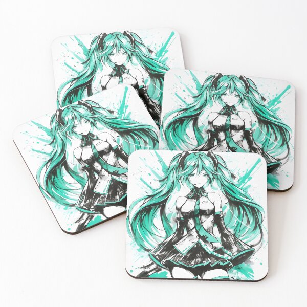 Item preview, Watercolor Hatsune Miku designed and sold by SchellStation.