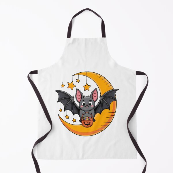 Item preview, Cute Halloween Bat – Kawaii Candy Moon Night Scene designed and sold by Taans-Creation.
