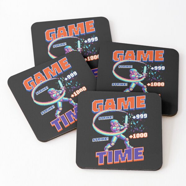 Item preview, Retro Pixel Warrior Game Time Design designed and sold by AwesomeBeyondLimits.