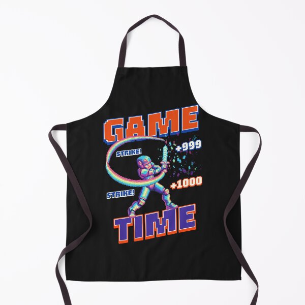 Item preview, Retro Pixel Warrior Game Time Design designed and sold by AwesomeBeyondLimits.