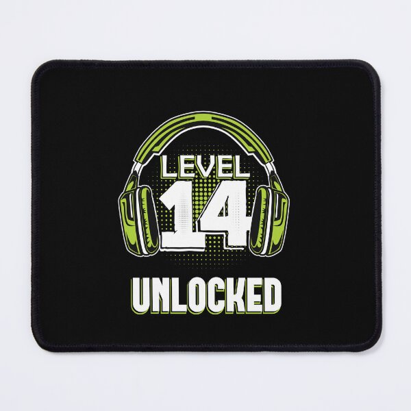 Item preview, Level 14 Unlocked designed and sold by CtrlAltGalaxy.
