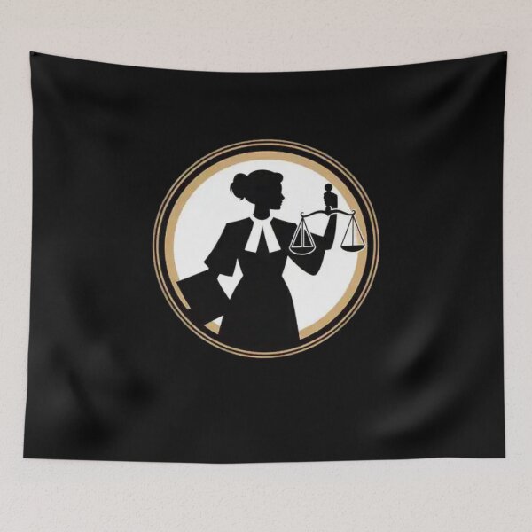 Item preview, woman lawyer designed and sold by Mateusz Majcherek.