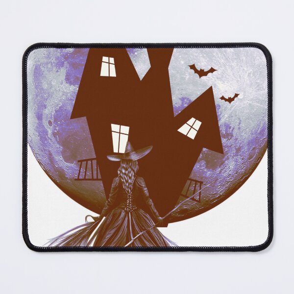 Item preview, A witch standing in front of a full moon designed and sold by B.P.Fashion.