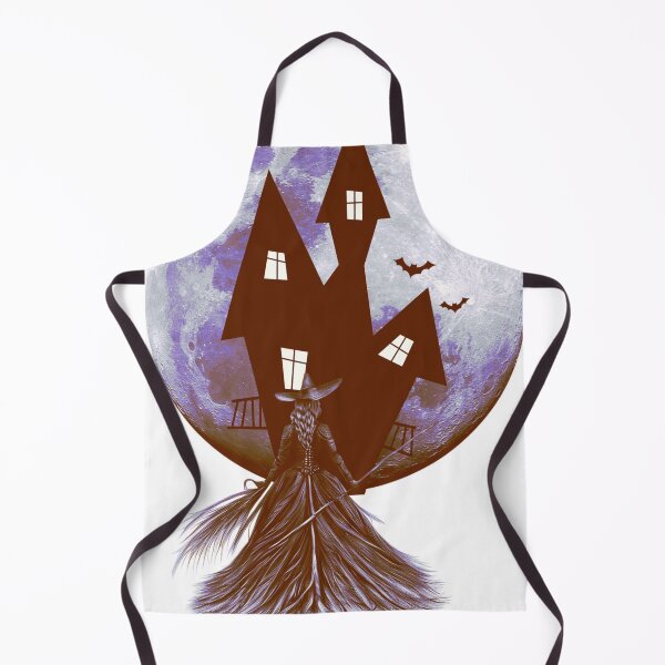 Item preview, A witch standing in front of a full moon designed and sold by B.P.Fashion.