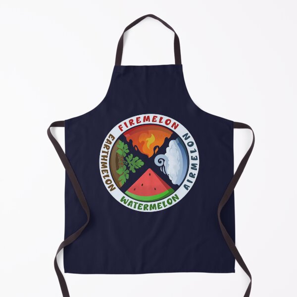 Item preview, The 4 Elemelons designed and sold by wolfkin-design.